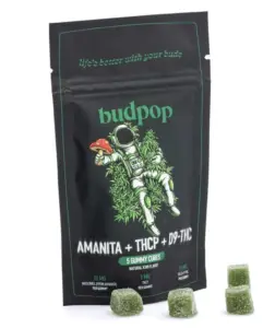 Budpop Amanita Muscaria Delta 9 THCP gummies