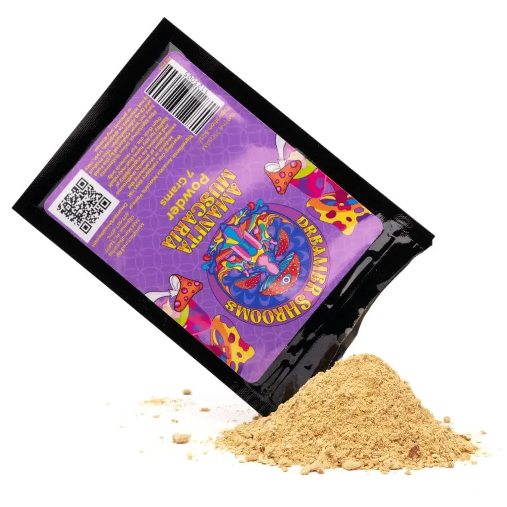 Dreamer Shrooms Amanita Muscaria Mushroom Powder (7 grams) - Image 1
