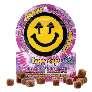 Happy Caps x Road Trip - Microdosed Gummies - Berry Blast