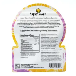 Happy Caps x Road Trip - Microdosed Gummies - Passion Fruit - Image 3