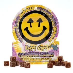 Happy Caps x Road Trip - Microdosed Gummies - Passion Fruit