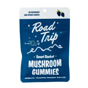 Road Trip Desert Stardust Mushroom Gummies - Blue Raspberry - Image 2