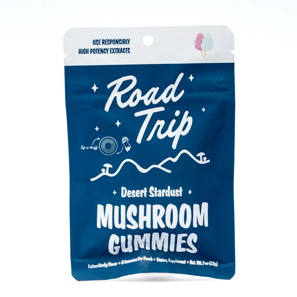 Road Trip Desert Stardust Mushroom Gummies - Cotton Candy - Image 2