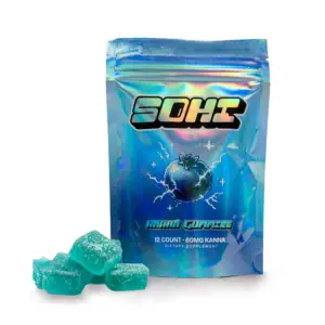 SOHI Kanna Gummies - Electric Blue Razz combo