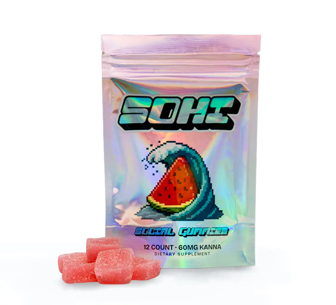 SOHI Kanna Gummies - Watermelon Wave combo