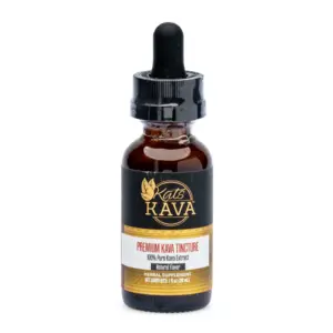 Kats Botanicals Premium Kava Tincture bottle front