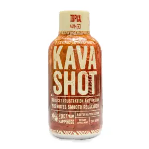 Root of Happiness Extra Strength Kava Shot - Tropical Mango Front