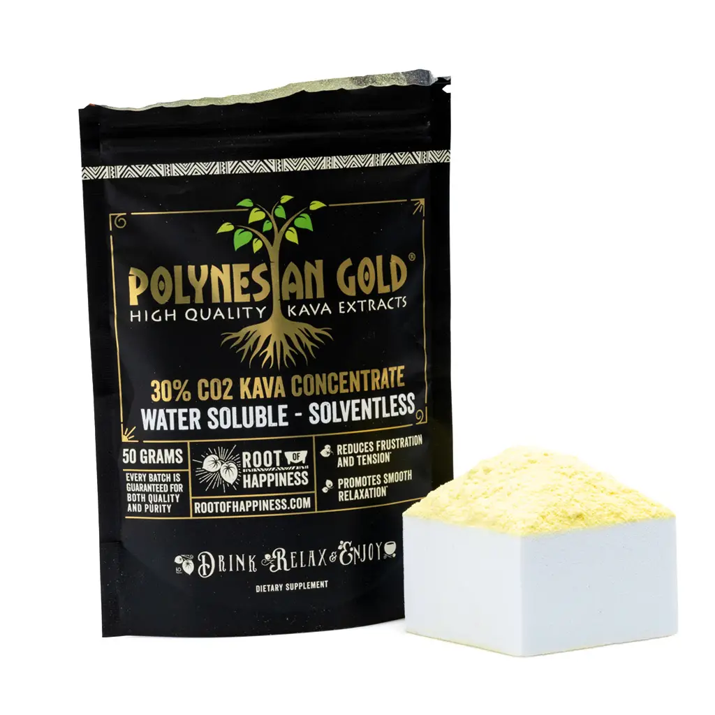 Root of Happiness Polynesian Gold Kava Extract Combo
