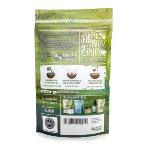 Root of Happiness Premium Ground Kava Root - Fijian Back