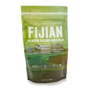 Root of Happiness Premium Ground Kava Root - Fijian Front