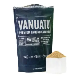 Root of Happiness Premium Ground Kava Root - Vanuatu Combo