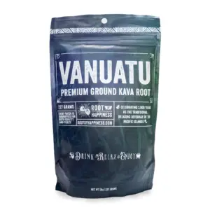 Root of Happiness Premium Ground Kava Root - Vanuatu Front