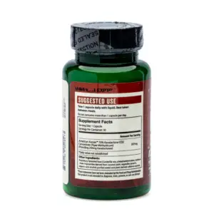 Root of Happiness Premium Kava Root Extract Capsules - Liposomal American Koniak Jar Back