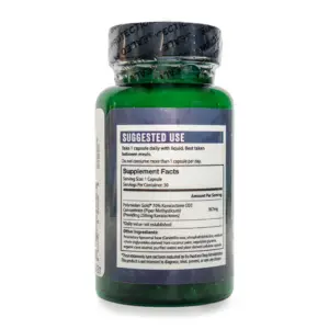 Root of Happiness Premium Kava Root Extract Capsules - Liposomal Vanuatu Back
