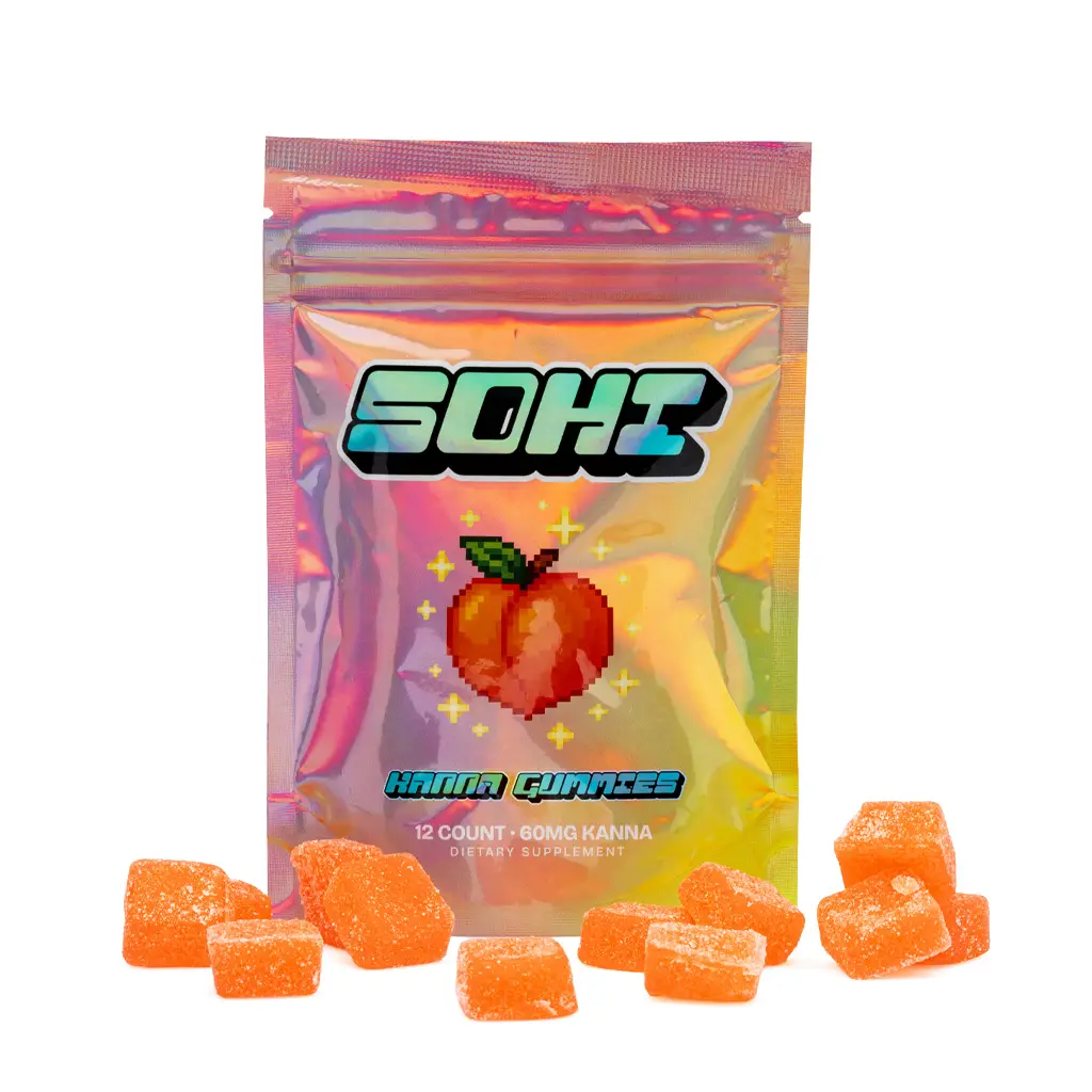 SOHI Kanna Gummies - Peach Glow bag combo