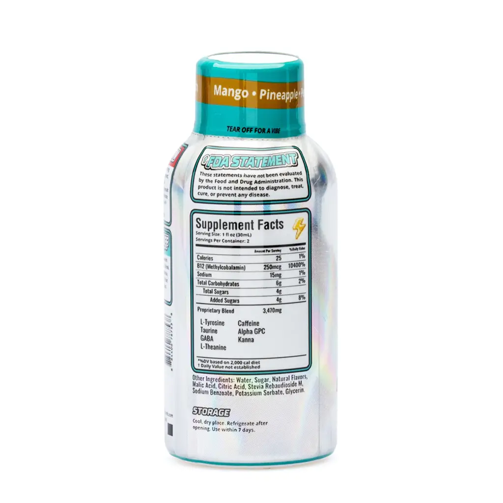 SOHI Kanna Social Energy Shot - Peach Mango Pineapple