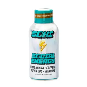 SOHI Kanna Social Energy Shot - Peach Mango Pineapple - Image 1